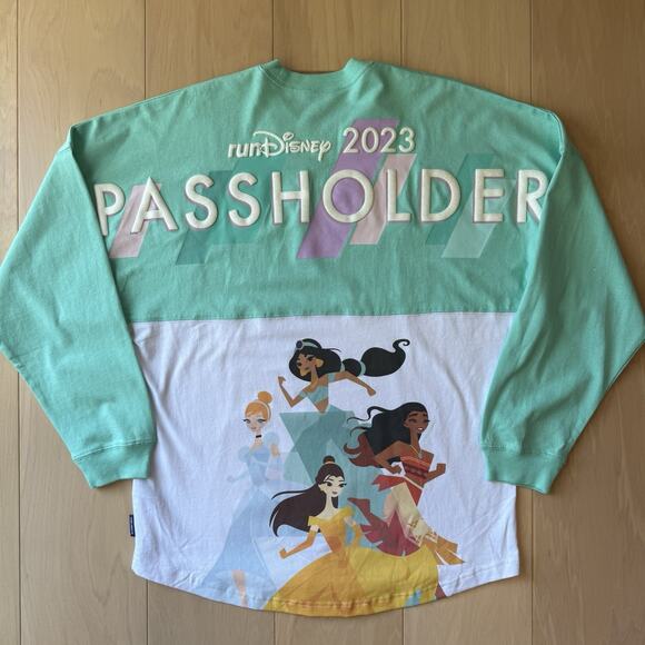Disney Parks RunDisney Passholder Spirit Jersey Small Multicolor Princess - Picture 8 of 10